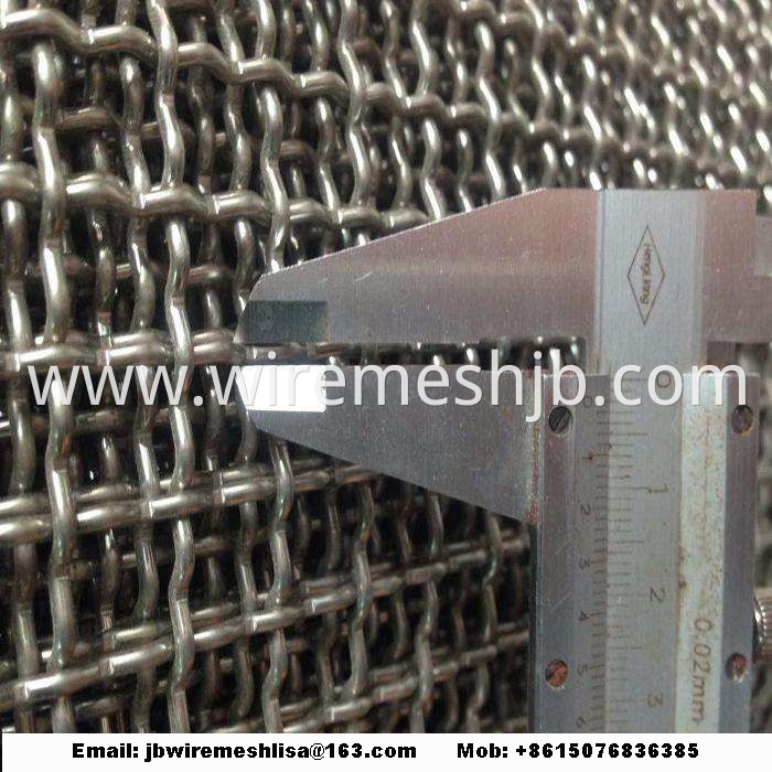 304 Stainless Steel Crimped Wire Mesh